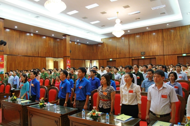 Tưng bừng Đại hội Đoàn thanh niên Công an tỉnh Nam Định lần thứ VI
